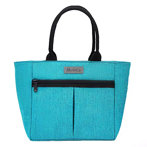 MOBICO Isolierte Lunch-Tasche für Büro, Arbeit, Picknick und Einkaufen