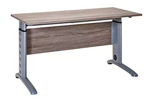 Möbelpartner Till Schreibtisch, Modell 701429, 140 x 65 cm, höhenverstellbar