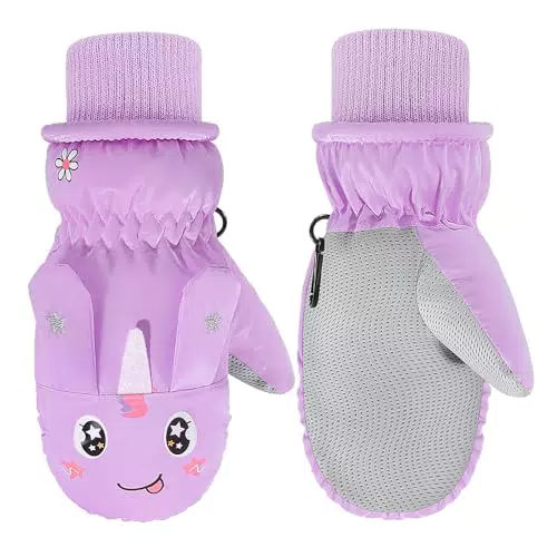 MoKo Winterhandschuhe Kinder - Winddicht und Wasserdicht für Outdoor-Sportarten