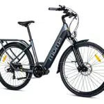 Moma Bikes Elektrofahrrad E-City 28 PRO mit Shimano 7 Gängen und hydraulischen Bremsen