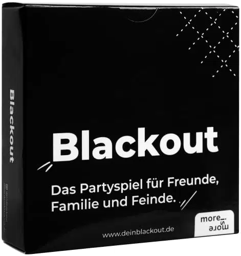 More is More Blackout – Das ideale Partyspiel für unvergessliche Spieleabende