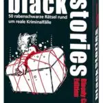 Moses Verlag Black Stories Bloody Cases Edition - Krimi Kartenspiel Rätsel