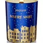 M&SENSE Duftkerzen im Glas mit Holzdocht – Weihnachtskerzen aus Sojawachs