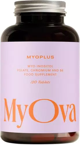 Myoplus Myo Inositol – Nahrungsergänzungsmittel für PCOS mit Folsäure und Chrom
