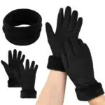 NAROSEBE Winterhandschuhe Damen mit Touchscreen und Fleece - Multifunktional für Outdoor