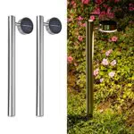 Navaris LED Solar Wegelicht - Garten Solarleuchte für Wegebeleuchtung
