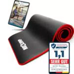 NEOLYMP Fitnessmatte rutschfest mit E-Book und Tragegurt für Yoga und Pilates