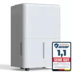 Newentor Luftentfeuchter 12L elektrisch für Keller, 35dB, mit Ablaufschlauch