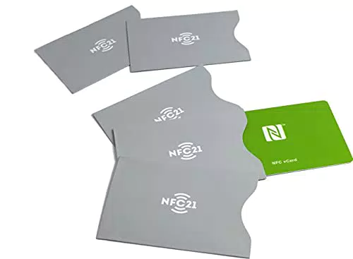 NFC Schutzhülle mit integrierter Schutzschicht - Blocker für Sicherheit