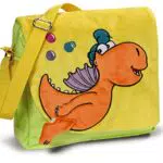 Nici Kindergartentasche Der kleine Drache Kokosnuss, Plüsch 26x23x7,5cm