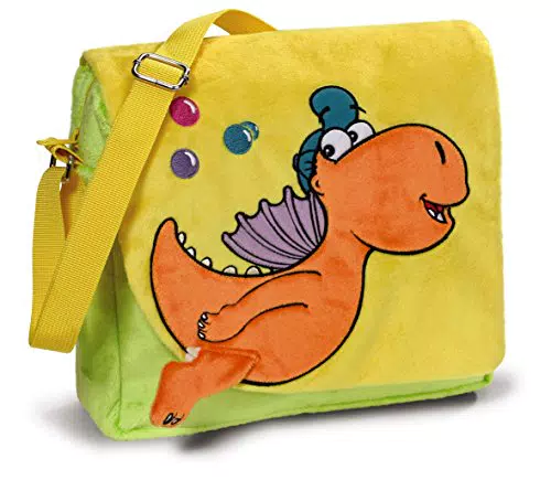 Nici Kindergartentasche Der kleine Drache Kokosnuss, Plüsch 26x23x7,5cm