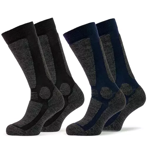 Occulto Merino Skisocken Modell Toni für Herren