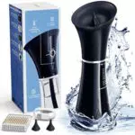 Ohrenschmalz Entferner mit Doppeltank und Smart Wassertemperatursensor, IPX7