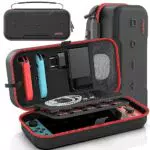 OIVO Switch Tasche kompatibel mit Nintendo Switch OLED, Tragetasche für Joycon und Zubehör
