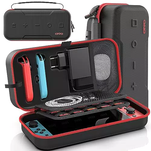 OIVO Switch Tasche kompatibel mit Nintendo Switch OLED, Tragetasche für Joycon und Zubehör