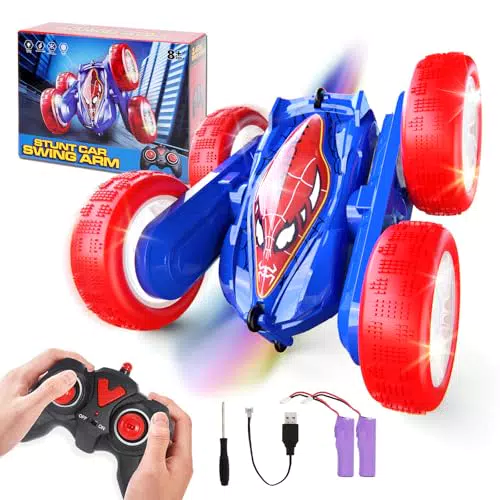 OKKIDY Spider Car – Ferngesteuertes 360° RC Stunt Crawler für Kinder ab 8 Jahren