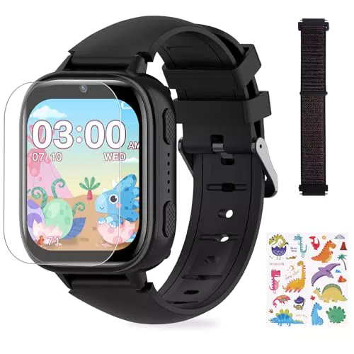 OKYUK Kinder Smartwatch mit Anruffunktion und 31 Puzzlespielen