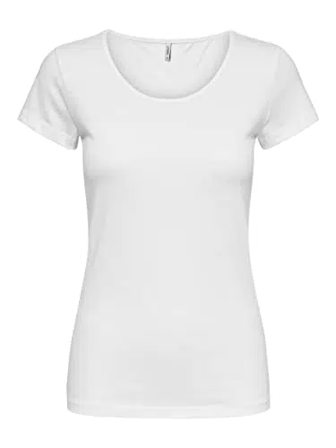 ONLY Damen T-Shirt Onllive Love Life Basic 15205059