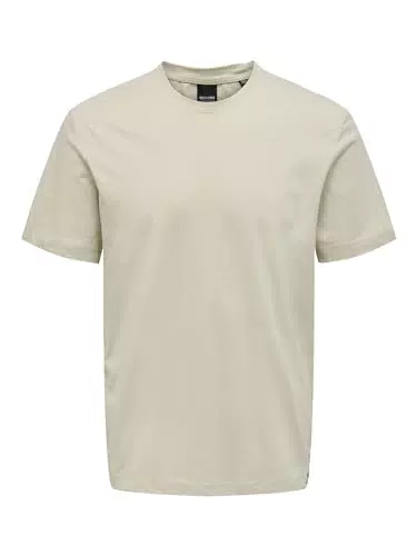 ONLY & SONS ONSMAX Life Herren Rundhals T-Shirt Regular Fit