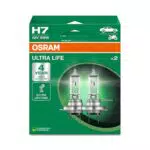 Osram ULTRA LIFE H7 Halogen-Scheinwerferlampe 64210ULT für optimale Sicht