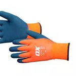OX Tools S483910 Wasserdichte Thermo-Latex Handschuhe für optimalen Schutz