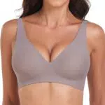 OXYIBRAS Modischer Tief V Minimizer BH Damen ohne Bügel, ultrakomfortabel