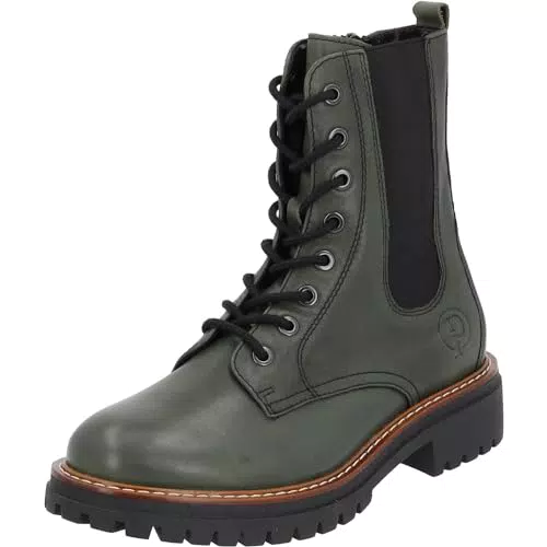 Palado Stiefeletten Damen Unije aus hochwertigem Rindsleder mit robuster TPR-Sohle