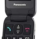 Panasonic KX-TU446EXB Seniorenhandy zum Aufklappen ohne Vertrag schwarz