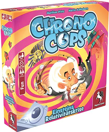 Pegasus Spiele ChronoCops – Einsteins Relativitätskrise Kartenspiel