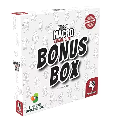 Pegasus Spiele MicroMacro: Crime City Bonus Box (Edition Spielwiese)