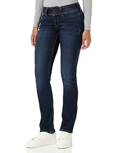 Pepe Jeans Damen Gen Straight Jeans, 000denim