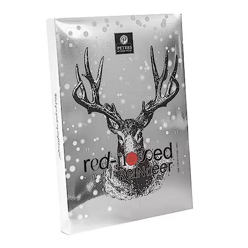 Peters Reindeer Adventskalender Nougat - Alkoholfrei Weihnachtsgeschenk
