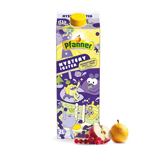 Pfanner Eistee Johannisbeere Apfel Yuzu – direkt aufgebrühter Tee 2 l