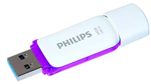 Philips Super Speed USB-Flash-Laufwerk 64 GB mit Lesegeschwindigkeit bis 100 MB/s