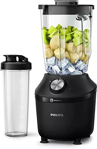 Philips Standmixer HR2291/41 – 600W, 2L, HomeID-App, Impulsfunktion, Ice-Crush