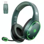 PHOINIKAS Gaming Headset Wireless mit Bluetooth 5.3 und Noise Cancelling Mikrofon