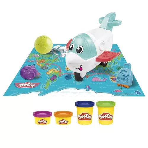 Play-Doh Flugzeug Starter-Set – Kreatives Spielen für kleine Piloten