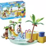 PLAYMOBIL MyLife Kinderbecken mit Whirlpool – Spielzeug für Kinder ab 4 Jahren