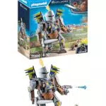 PLAYMOBIL Novelmore Ritter Gizmo Crafton mit Kampfroboter Spielzeug ab 4 Jahren