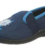 Playshoes Allover Baustelle, Unisex-Kinder Niedrige Hausschuhe