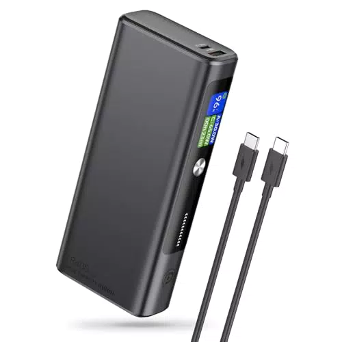 POWERADD PRO 130W Powerbank 18400 mAh – Tragbares Laptop-Ladegerät mit 3 Ports