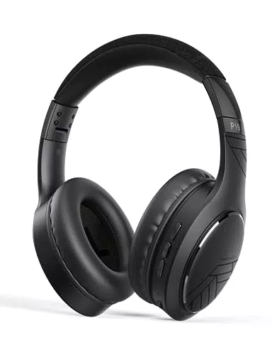 PowerLocus Bluetooth Kopfhörer Over Ear mit Hi-Fi Bässen und Mikrofon