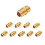 Premium F-Verbinder Buchse für Koaxial Antennenkabel 4-8,2mm
