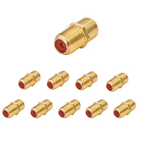 Premium F-Verbinder Buchse für Koaxial Antennenkabel 4-8,2mm