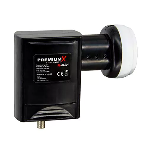 Premium Unicable 2 LNB PX-dCSS24 - Einkabel-LNB für HDTV und 4K