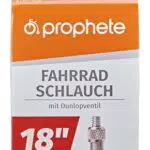 Prophete Fahrradschlauch mit Dunlopventil für 18 Zoll Reifen – Zuverlässig für Kinderfahrräder