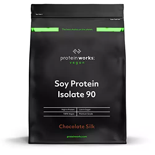 Protein Works Soja Protein Isolat - Geschmacksneutral, 100% Vegan, Glutenfrei