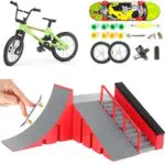 QINIFIFY Finger Skateboard Rampen Set – Mini Skatepark Kit für Kinder