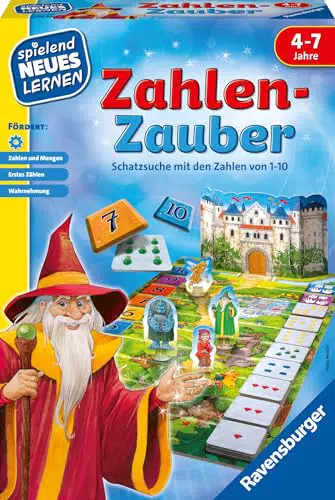 Ravensburger Zahlen-Zauber – Lernspiel für Kinder von 4 bis 7 Jahren
