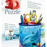 Ravensburger 3D Puzzle 11176 - Utensilo Unterwasserwelt für Tierliebhaber